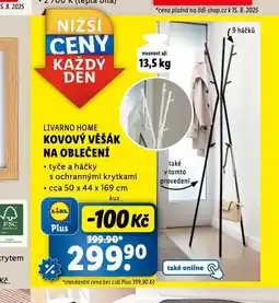 Lidl Kovový věšák na oblečení nabídka