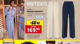 Lidl Palazzo kalhoty nabídka