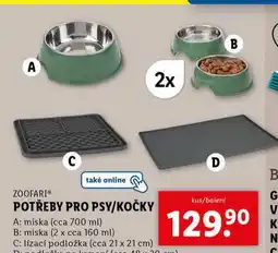Lidl Potřeby pro psy / kočky nabídka