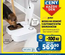 Lidl Miska na krmení s automatickým dávkovačem nabídka