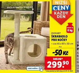 Lidl Škrabadlo pro kočky nabídka
