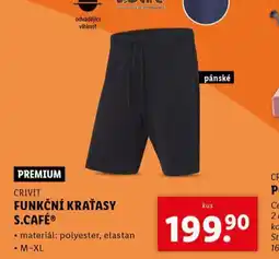 Lidl Funkční kraťasy s.café nabídka