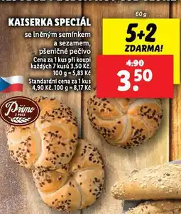 Lidl Kaiserka speciál nabídka