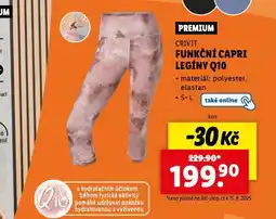 Lidl Funkční capri legíny q10 nabídka
