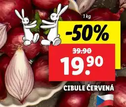 Lidl Cibule červená nabídka