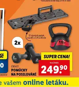 Lidl Pomůcky na posilování nabídka