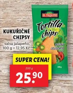 Lidl Kukuřičné chipsy nabídka
