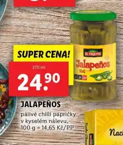 Lidl Jalapeňos nabídka