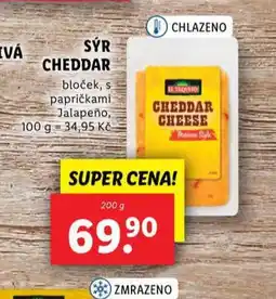 Lidl Sýr cheddar nabídka
