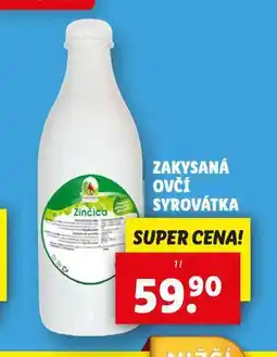 Lidl Zakysaná ovčí syrovátka nabídka