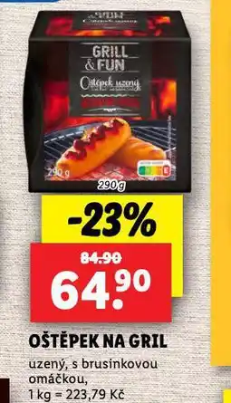Lidl Oštěpek na gril nabídka