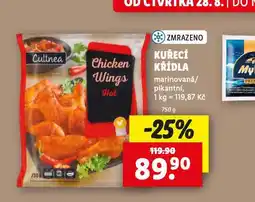 Lidl Kuřecí křídla nabídka