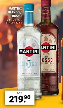 Lidl Martini boanco / rosso nabídka