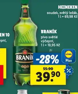 Lidl Pivo braník nabídka