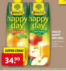 Lidl Rauch happy day 100% nabídka