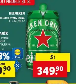 Lidl Pivo heineken nabídka