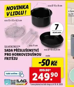 Lidl Sada příslušenství pro horkovzdušnou fcritézu nabídka