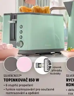 Lidl Topinkovač 850 w nabídka