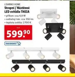 Lidl Stropní / nástěnné led svítidlo theia nabídka