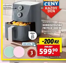 Lidl Horkovzdušná fritéza 100 w nabídka
