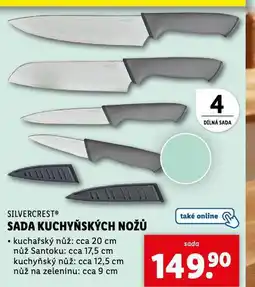 Lidl Sada kuchyňských nožů nabídka