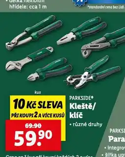 Lidl Kleště / klíč nabídka