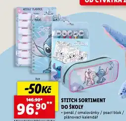 Lidl Stitch soetiment do školy nabídka