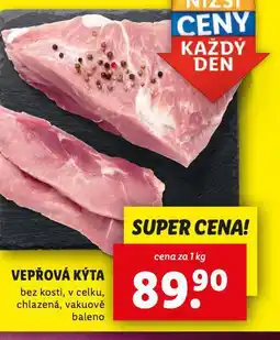 Lidl Vepřová kýta nabídka