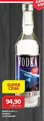 Kubík potraviny Vodka 37.5% nabídka