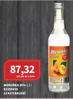 Kubík potraviny Meruňka 30% nabídka