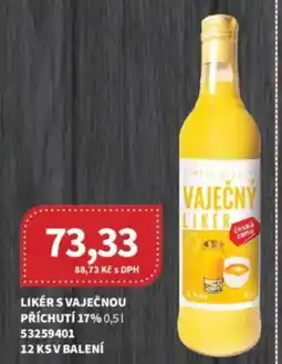 Kubík potraviny Likers vaječnou příchutí 17% nabídka