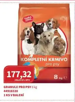 Kubík potraviny Granule pro psy nabídka