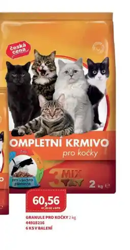 Kubík potraviny Granule pro kočky nabídka