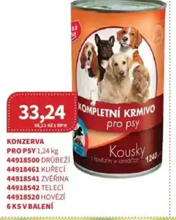 Kubík potraviny Konzerva pro psy nabídka