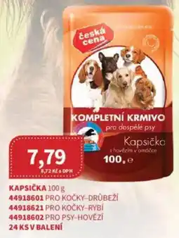 Kubík potraviny Kapsička nabídka
