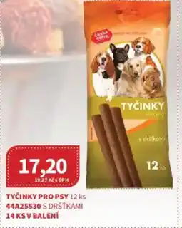Kubík potraviny Tyčinky pro psy nabídka