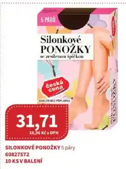 Kubík potraviny Silonkové ponožky nabídka