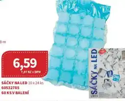 Kubík potraviny Sáčky na led nabídka