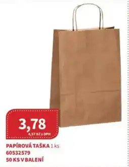 Kubík potraviny Papírová taška nabídka