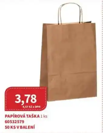 Kubík potraviny Papírová taška nabídka