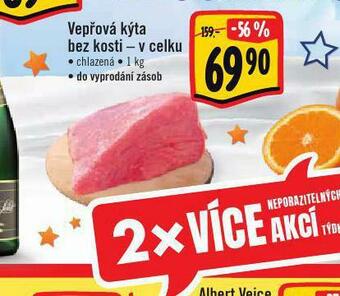 Albert Vepřová kýta bez kosti nabídka