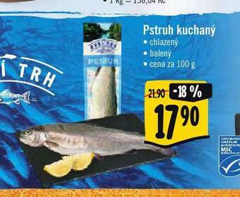 Albert Pstruh kuchaný nabídka