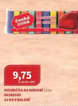 Kubík potraviny Houbička na nádobí nabídka