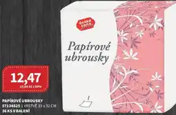 Kubík potraviny Papírové ubrousky nabídka