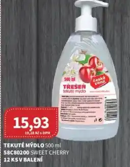 Kubík potraviny Tekuté mýdlo nabídka