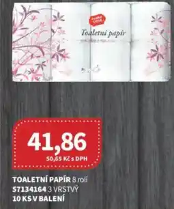 Kubík potraviny Toaletní papír nabídka