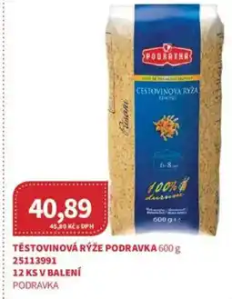 Kubík potraviny Těstovinová rýže podravka nabídka