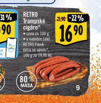 Albert Retro trampské cigáro nabídka