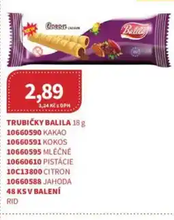 Kubík potraviny Trubičky balila nabídka