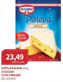 Kubík potraviny DR. OETKER Světlá poleva nabídka